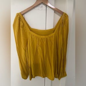 Yellow Size X-Large blouse